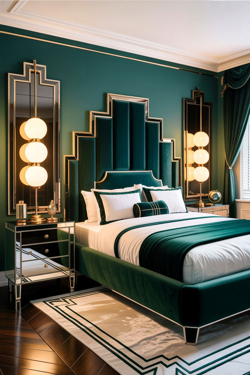 Art Deco Bedroom - 30 bedroom enhancement ideas