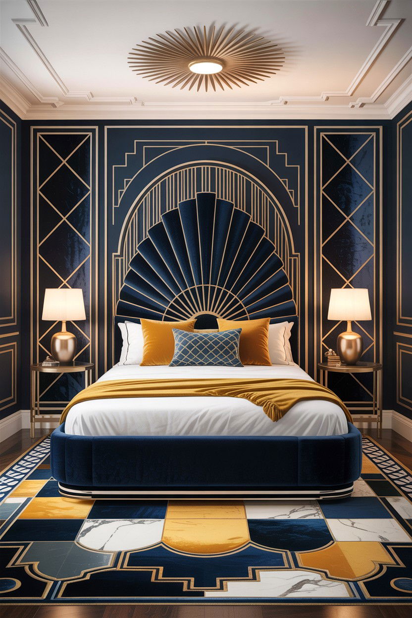 Art Deco Bedroom - 30 bedroom inspiration ideas