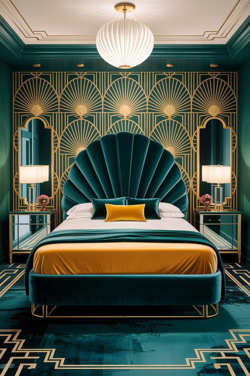Art Deco Bedroom - 30 bedroom inspiration boards