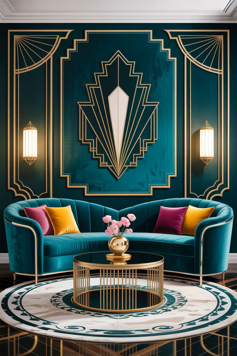 Art Deco Inspired Set - 30 affordable living room sets