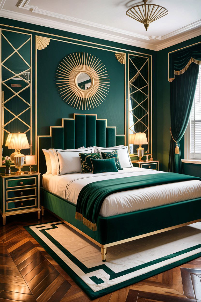 Art deco bedroom - 30 bedroom improvement ideas