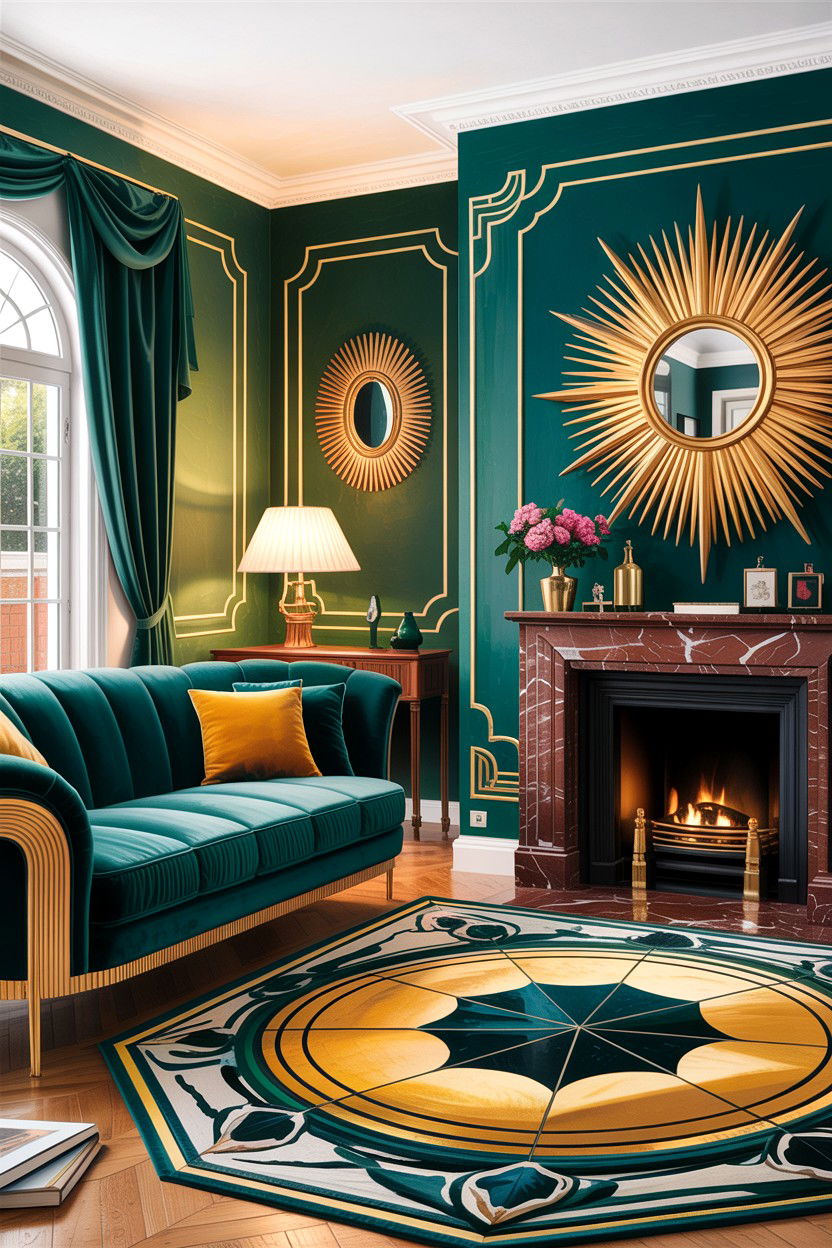 Art deco living room - 30 gender neutral living room ideas