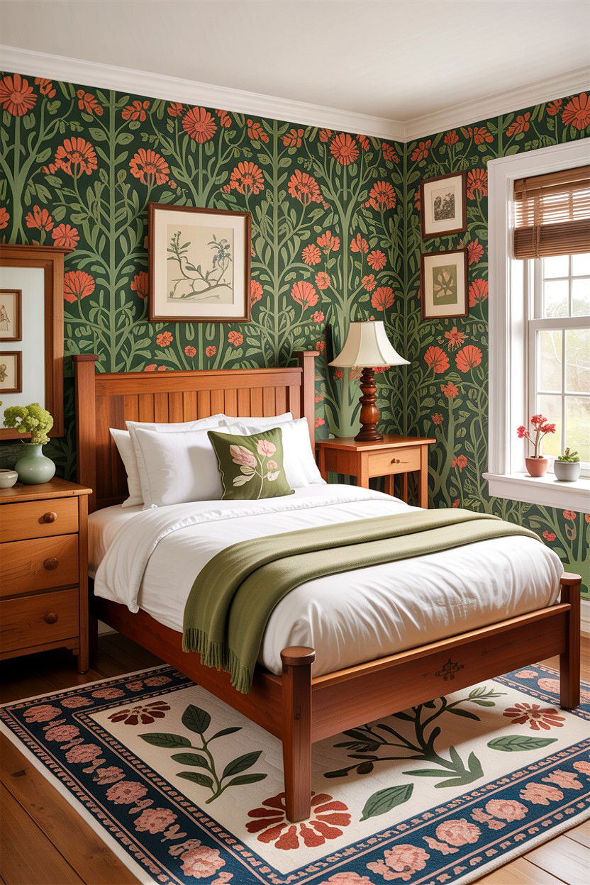 Arts and Crafts Bedroom - 30 antique bedroom ideas
