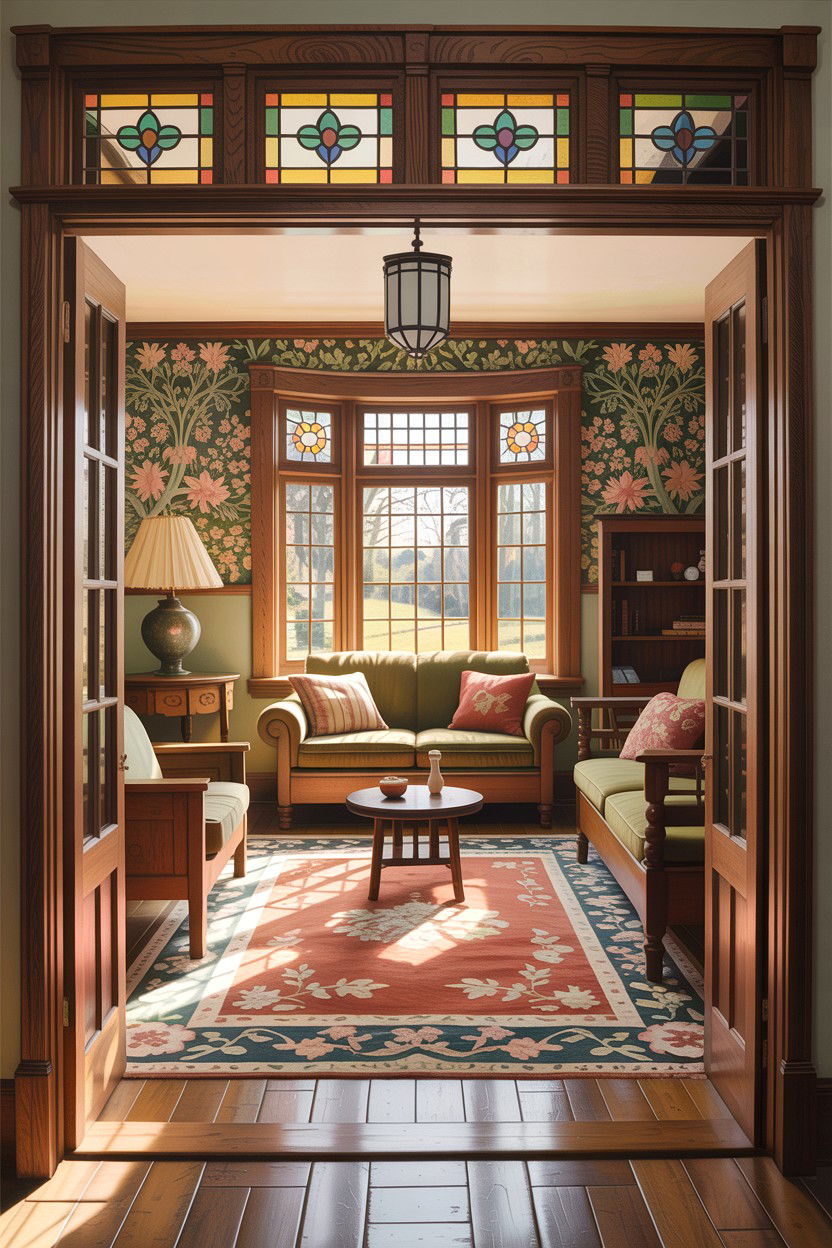 Arts and Crafts Edwardian living room - 30 Edwardian living room ideas