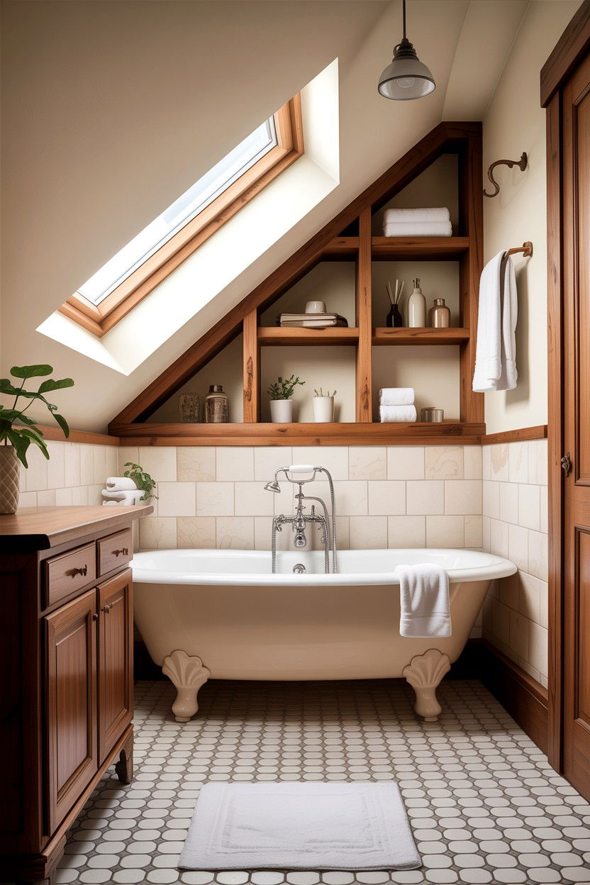 Attic Bathroom - 30 jaw-dropping bathroom ideas