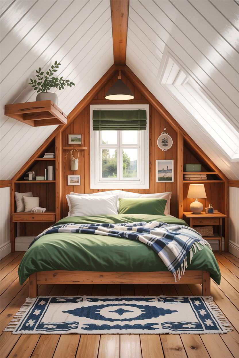 Attic Bedroom Layout - 30 Finnish bedroom ideas