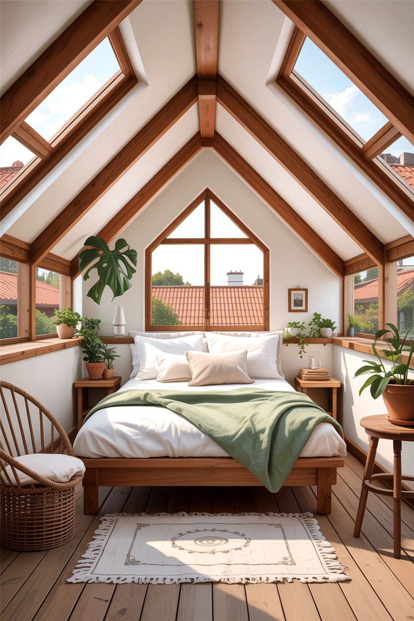 Attic Bedroom Terrace - 30 bedroom with terrace ideas