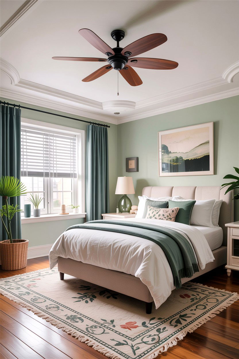 Attic Fan - 30 bedroom temperature control ideas