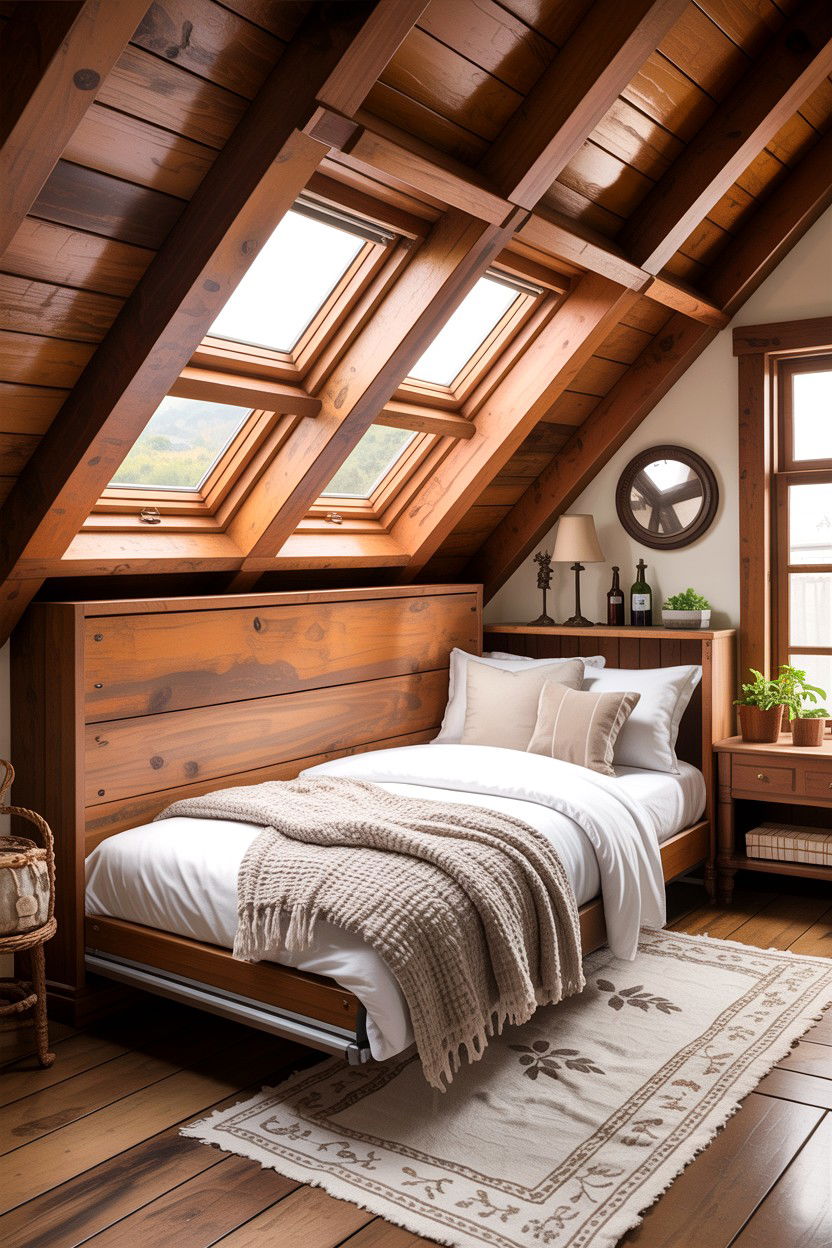 Attic Hidden Bed - 30 bedroom hidden bed ideas