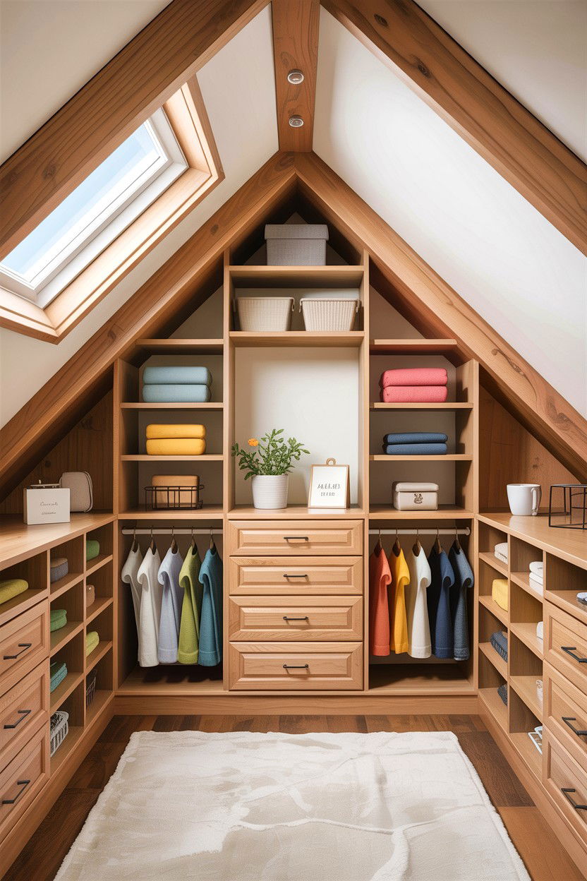 Attic Walk In Closet - 30 bedroom walk-in closet ideas