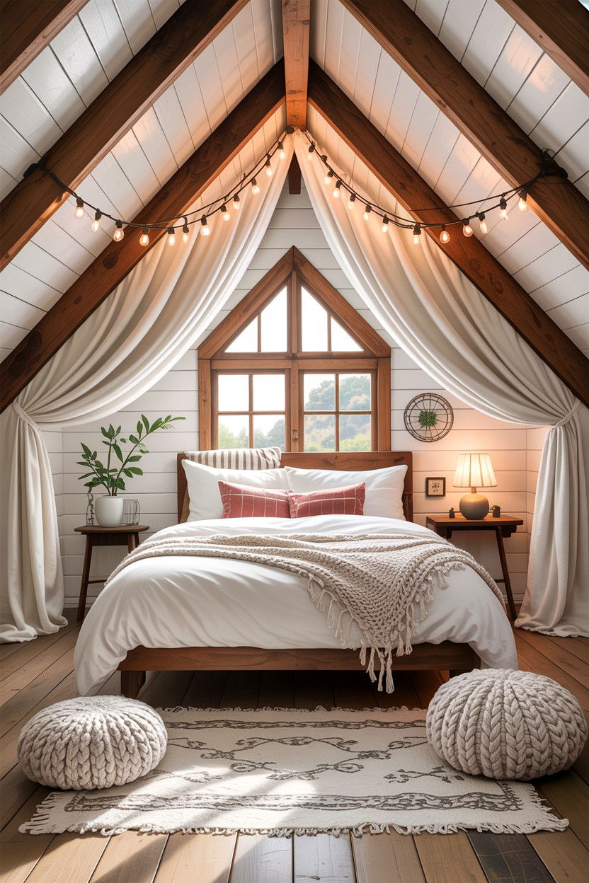 Attic boho bedroom - 30 bohemian bedroom ideas