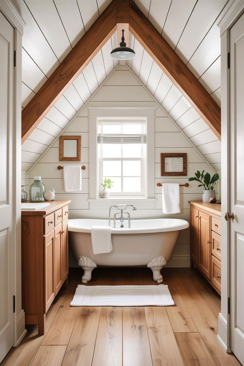 Attic closet bathroom - 30 closet to bathroom conversion ideas