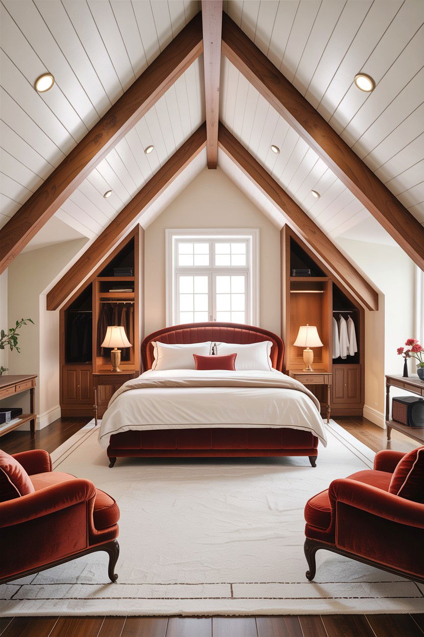 Attic master suite - 30 attic bedroom ideas
