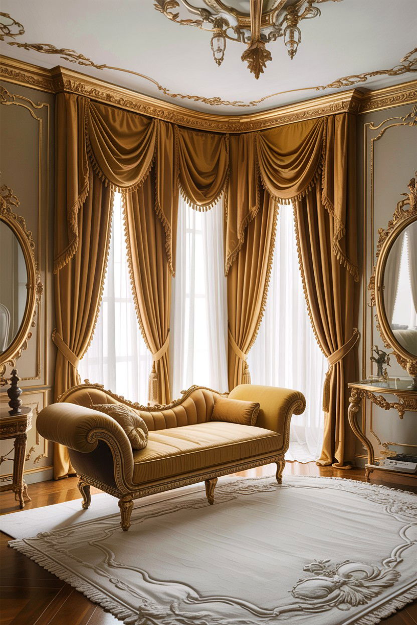 Austrian shades - 30 bedroom window treatments