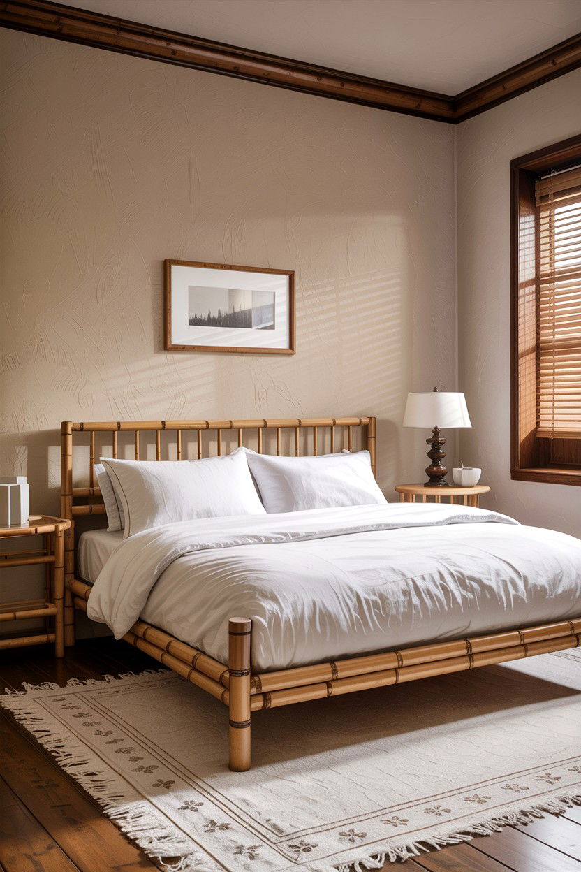 Bamboo Bed Frame - 30 bamboo bedroom ideas