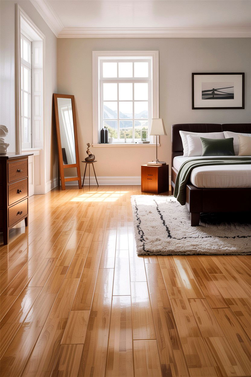 Bamboo Flooring - 30 bamboo bedroom ideas