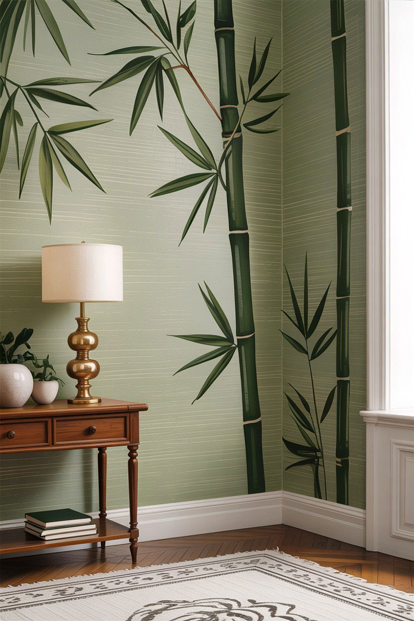 Bamboo Wallpaper - 30 bamboo bedroom ideas