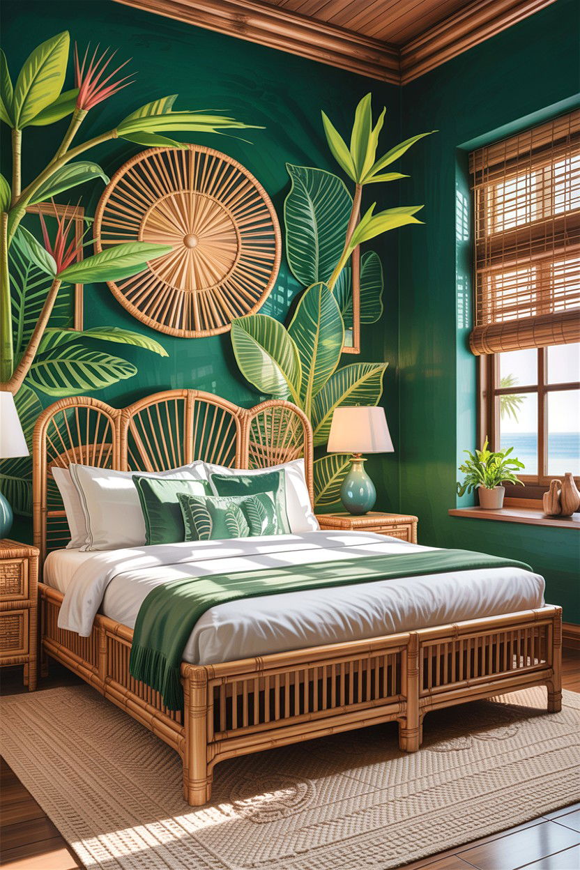 Bamboo shades - 30 bedroom window treatments