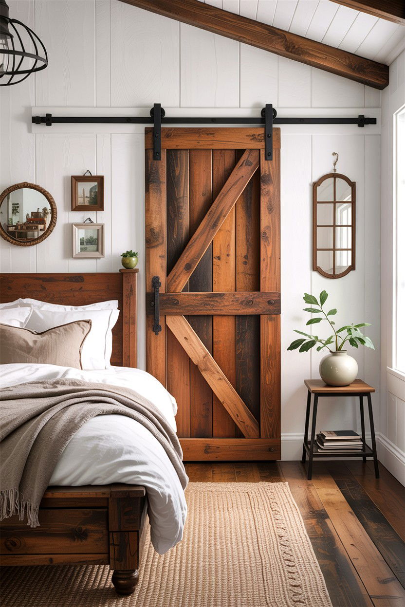 Barn Door Bedroom - 30 bedroom sliding doors