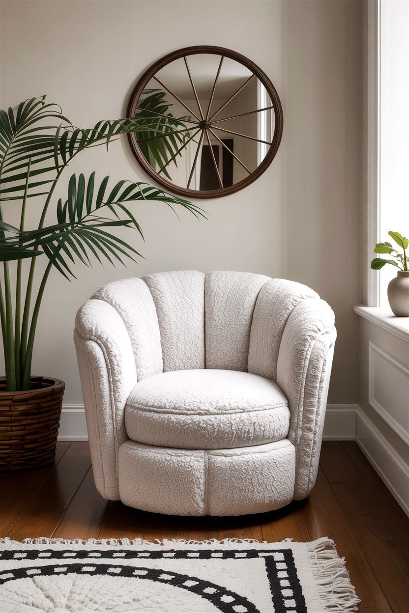 Barrel Chair - 30 bedroom accent chairs