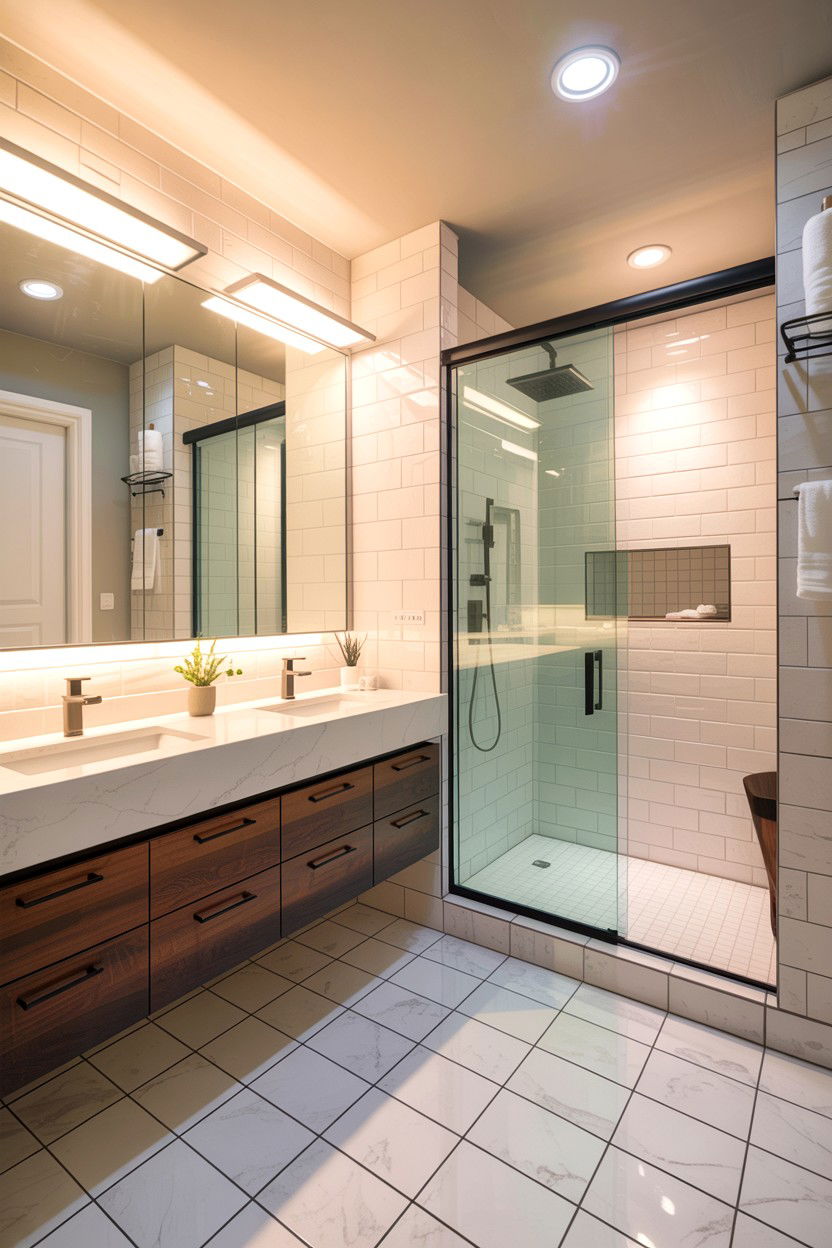 Basement Bathroom - 30 ideal bathroom ideas
