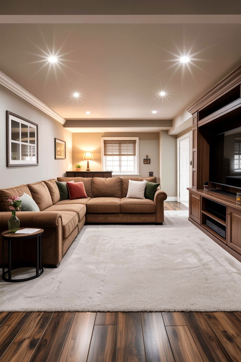 Basement Living Room - 30 easy living room ideas
