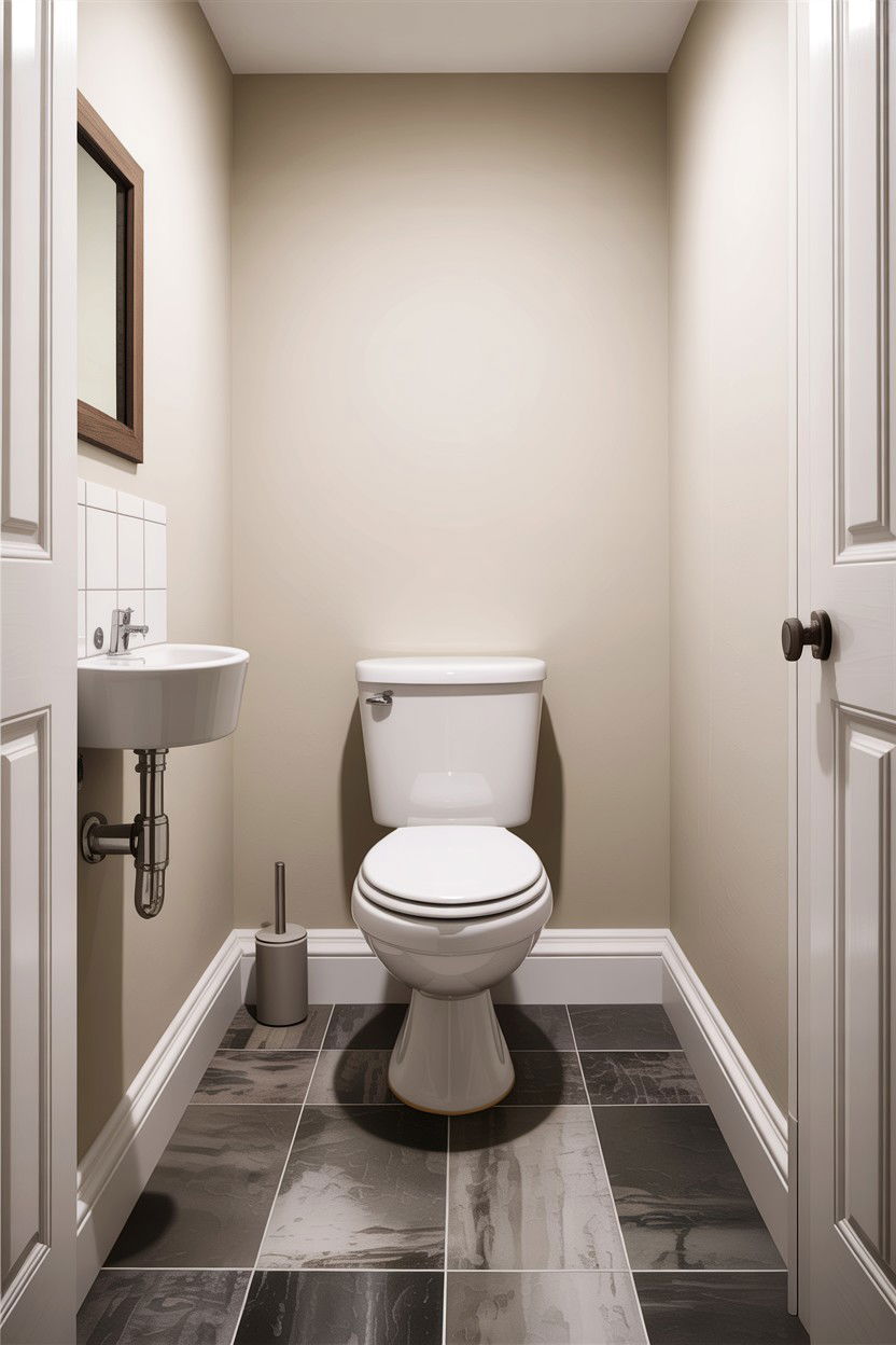 Basement closet toilet - 30 closet to bathroom conversion ideas