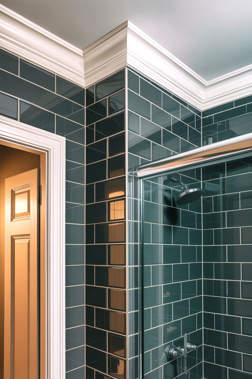 Bathroom Crown Molding With Tile - 30 bathroom crown molding ideas