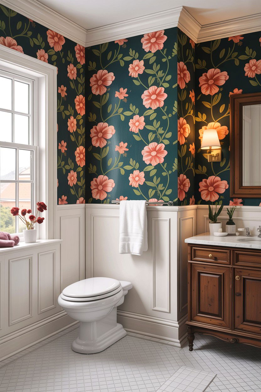 Bathroom Wainscoting - 30 classic bathroom ideas