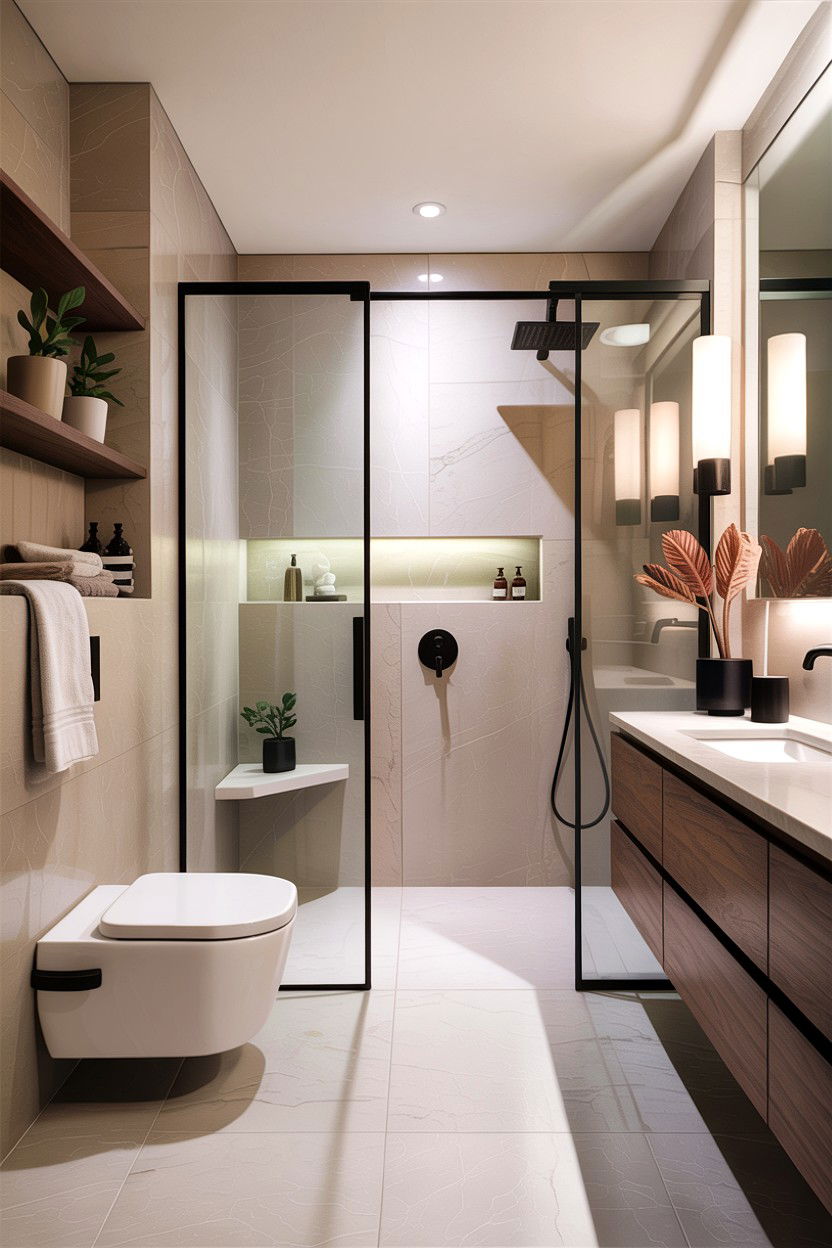 Bathroom layout planning - 30 bathroom design rules