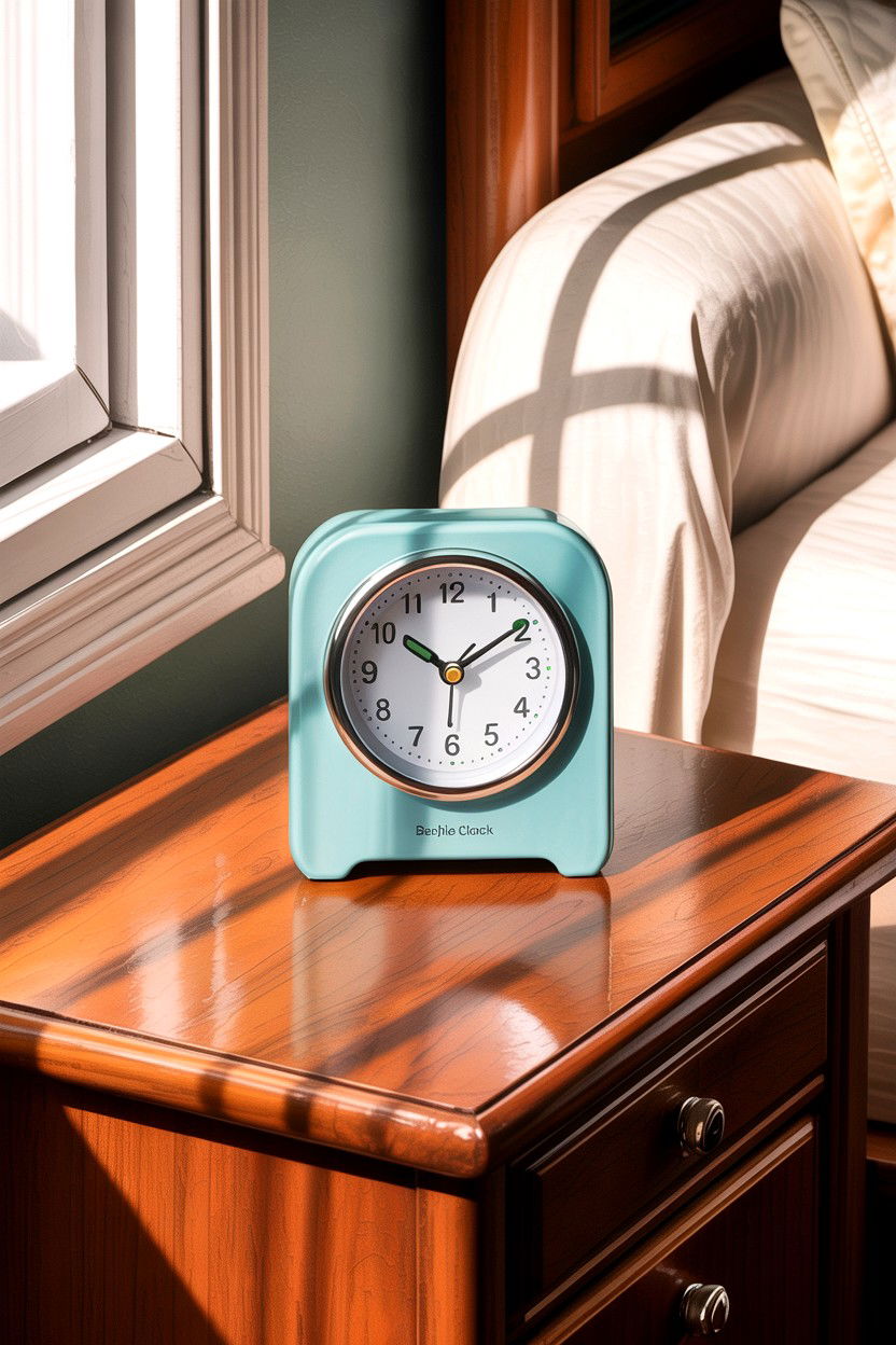 Battery operated bedside clock - 30 bedroom clock ideas