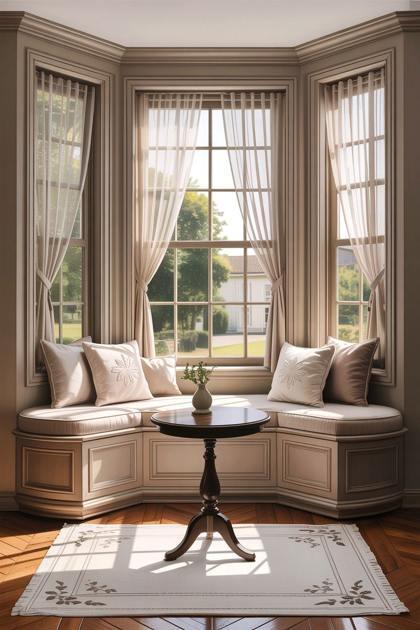 Bay Window Furniture - 30 living room Edwardian furniture ideas