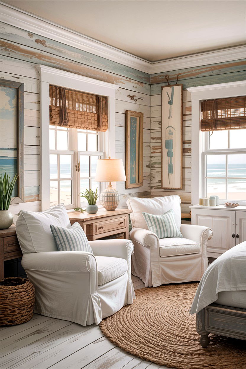 Beach House Bedroom - 30 California casual bedroom ideas
