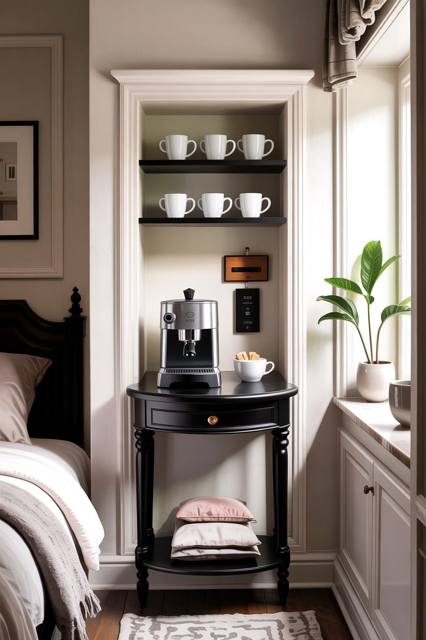 Bedroom Coffee Bar Nook - 30 bedroom nook ideas