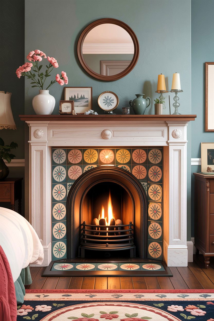 Bedroom Fireplace - 30 Edwardian bedroom ideas