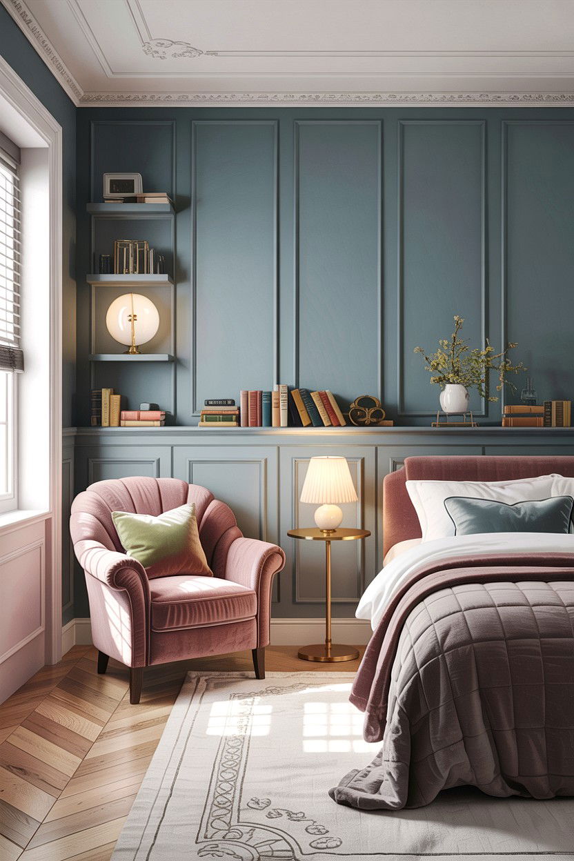 Bedroom Half Wall Divider - 30 bedroom pony wall ideas