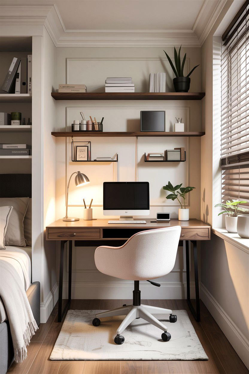 Bedroom Office Nook - 30 bedroom nook ideas