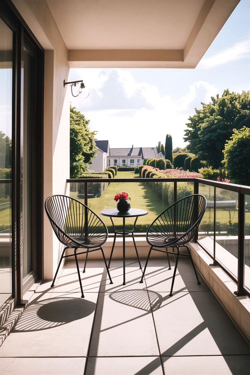 Bedroom balcony seating - 30 bedroom with lounge ideas