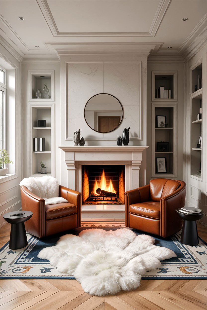 Bedroom fireplace seating - 30 bedroom with lounge ideas