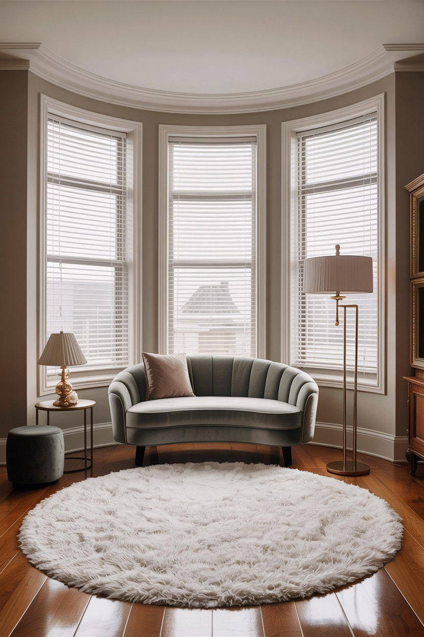 Bedroom lounge seating - 30 bedroom bay window ideas