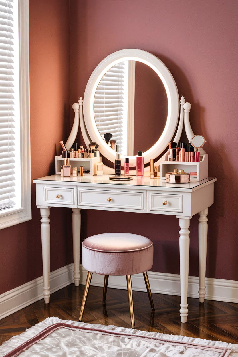 Bedroom vanity and chair set - 30 bedroom with sitting area ideas