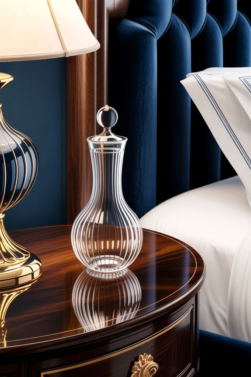 Bedside Carafe - 30 bedroom decorative objects