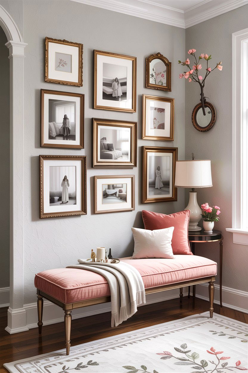 Bench Area Frames - 30 bedroom picture frames