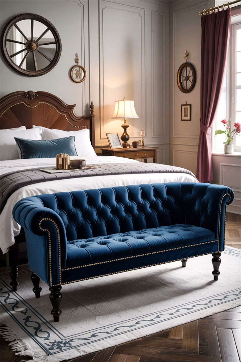 Bench Seat Chair - 30 bedroom accent chairs