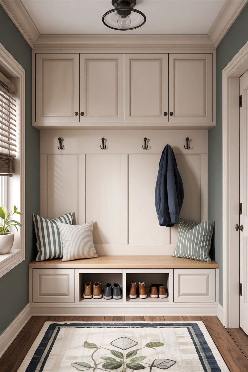 Bench Seating With Storage - 30 living room custom cabinetry ideas