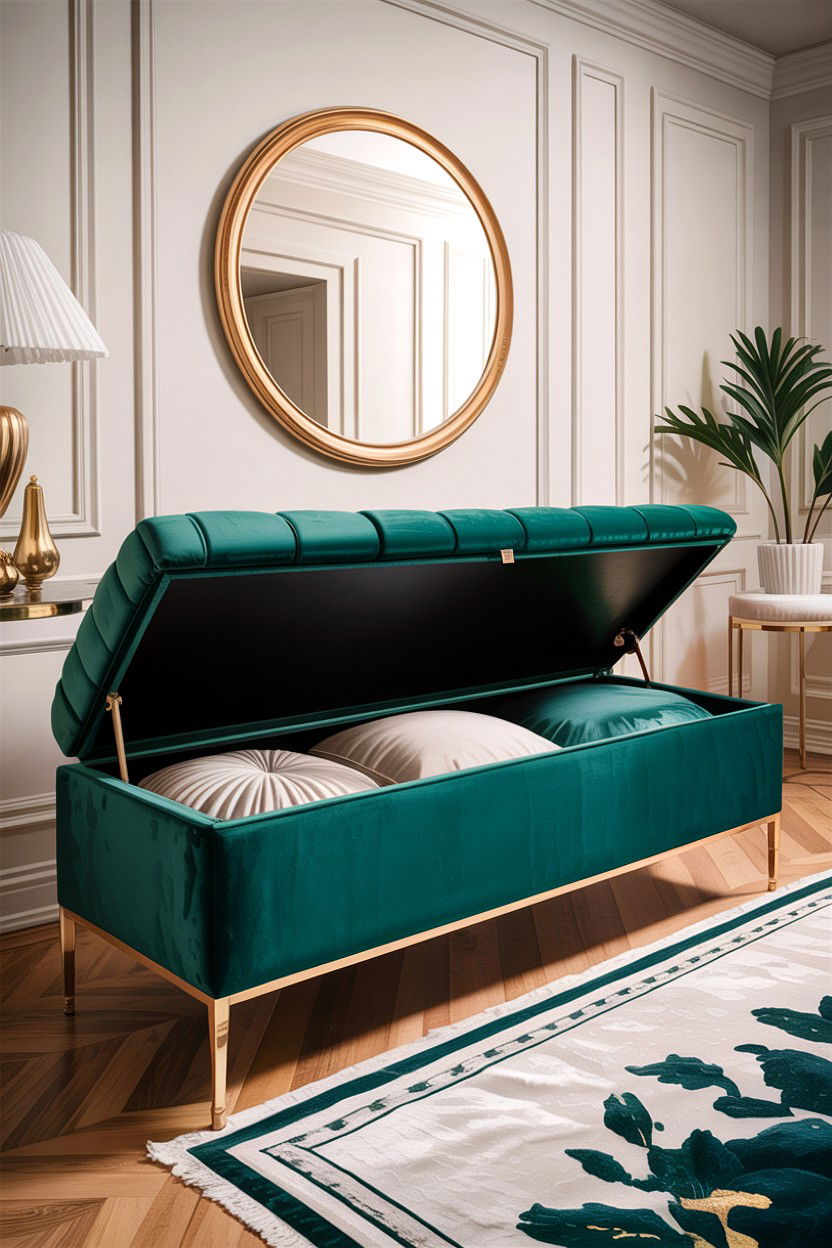 30 Clever Bedroom Concealed Storage Ideas for a Tidy Room