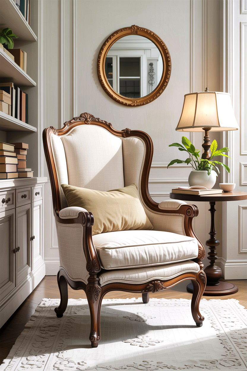 Bergere Chair - 30 living room English furniture ideas