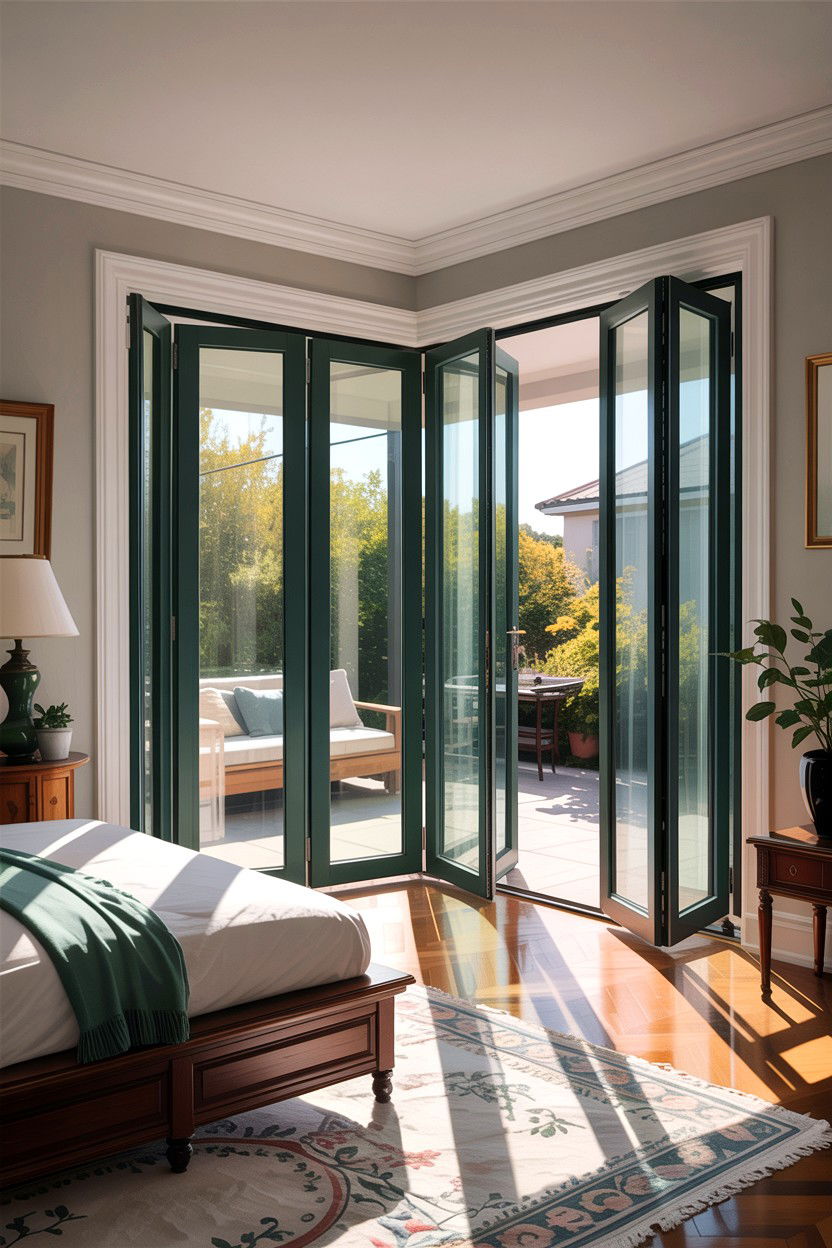 Bi fold Glass Door Bedroom - 30 bedroom glass doors