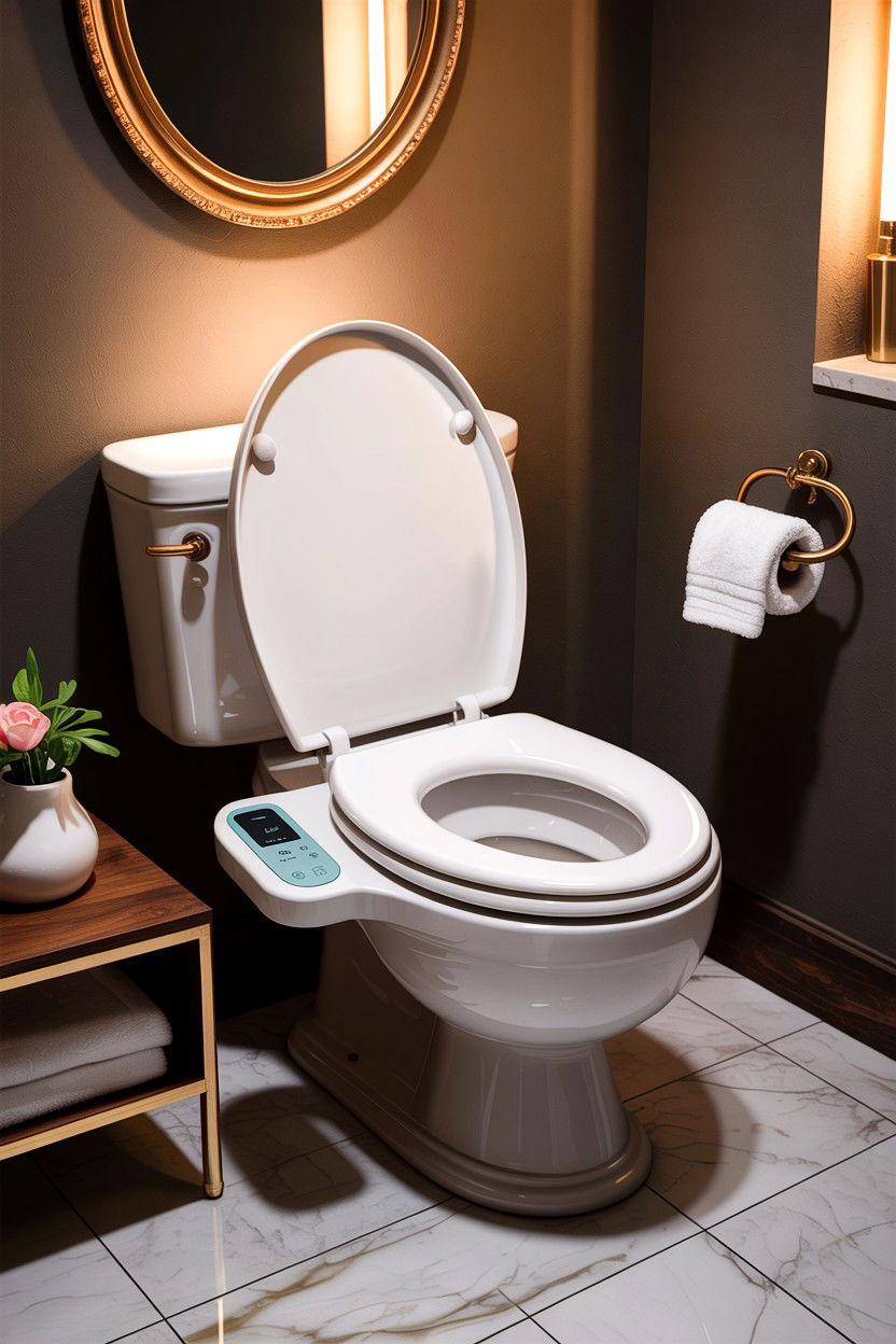 Bidet Dual Flush Toilet Combo - 30 dual flush toilet ideas