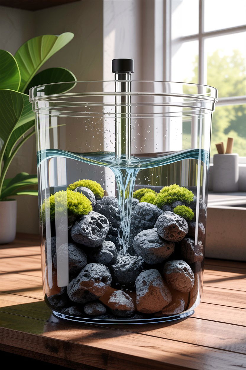 Biological greywater filter - 30 greywater bathroom ideas